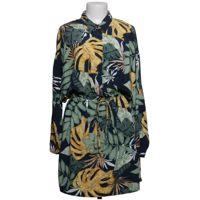 Jurk (Blauw, Groen, Geel) van AX Paris Polyester
