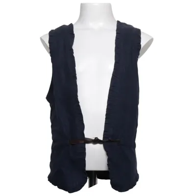 Anzugweste (Blau) von Scotch R'Belle Baumwolle, Leder, Leinen, Polyester