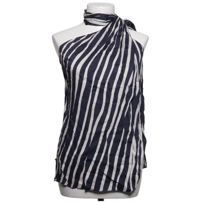 Haut dos-nu (Bleu, Blanc) de Zara Viscose
