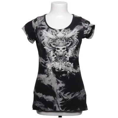 T-shirt (Svart, Grå) från Rock Rebel Bomull