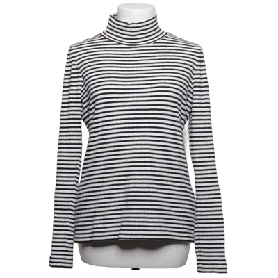 Pul à col roulé (Noir, Blanc) de Claudia Sträter Élasthane, Viscose, Laine