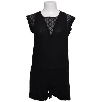 Jumpsuit (Zwart) van Andy & Lucy Katoen, Polyester, Tencel, Viscose