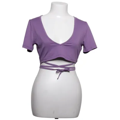 Crop top (Violet) de Night Addict Élasthane, Polyester