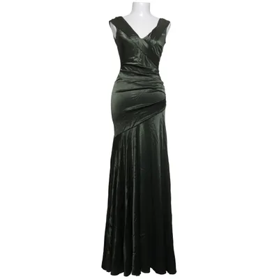 Abendkleid (Grün) von Goddiva London Elasthan, Polyester