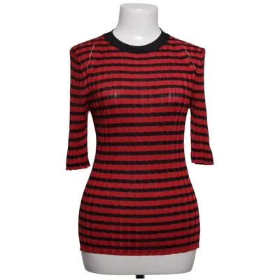Sweater (Red, Black) from Graumann Metallic fiber, Polyamide, Viscose