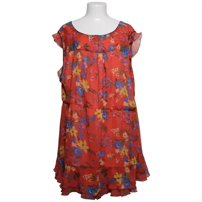 Dress (Red, Multicolored) from Yours Polyester
