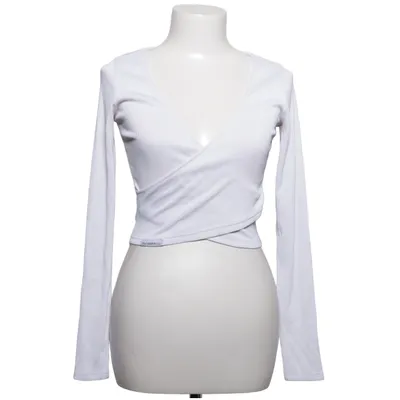 Wrap top (White) from Swedish Fall Elastane, Polyamide