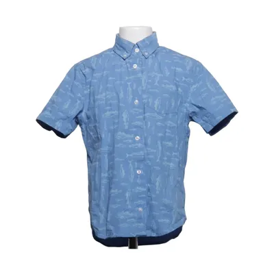 Kortärmad skjorta (Blå, Flerfärgad) från Crewcuts Bomull, Elastan