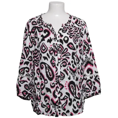 Blouse (Wit, Zwart, Roze) van Cecil Viscose