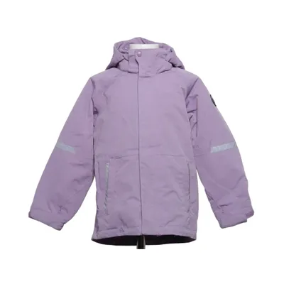 Skaljakke (Lilla, Hvid) fra Polarn O. Pyret Polyamid, Genanvendt polyester