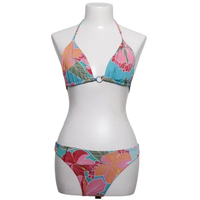 Bikini (Blå, Flerfarvet) fra Etam Elastan, Polyester