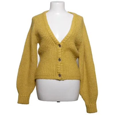 Cardigan (Jaune) de Enfasis Acrylique, Laine d'alpaga, Élasthane, Polyester