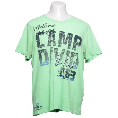 T-shirt (Vert) de Camp David Coton, Polyester