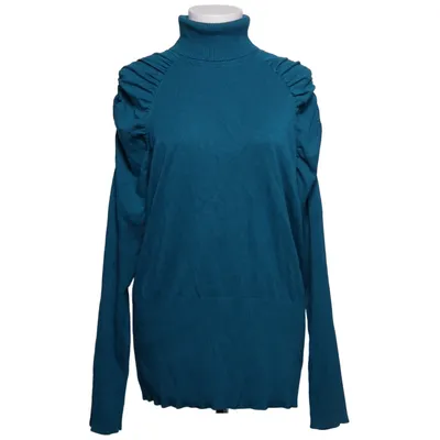 Rollkragenpullover (Blau) von Attention Polyamid, Viskose