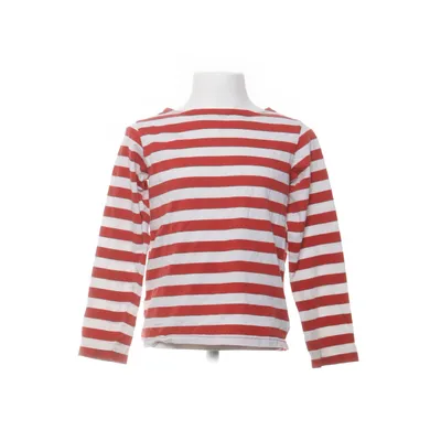 Long sleeve T-shirt (White, Red) from Polarn O. Pyret Cotton