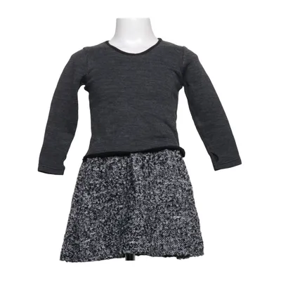 Robe (Gris, Noir, Blanc) de Christina Rohde Acrylique, Coton, Polyamide, Polyester, Laine