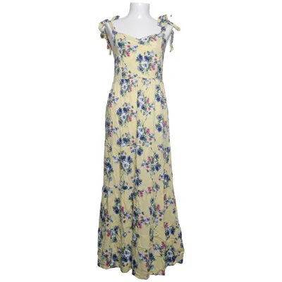 Maxi jurk (Geel, Meerkleurig) van Bubbleroom Viscose