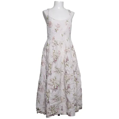 Klänning (Vit, Flerfärgad) från H&M x Brock Collection Lyocell, Linne