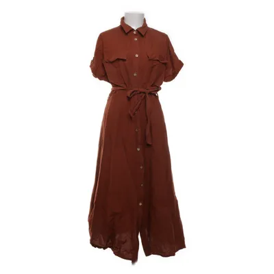 Skjortekjole (Brun) fra New Look Bomuld, Linned, Viscose
