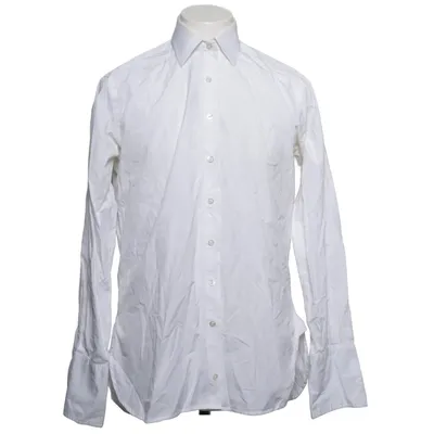 Chemise (Blanc) de New & Lingwood Coton