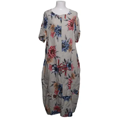Dress (Beige, Multicolored) from Reunion Linen