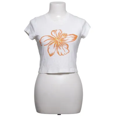 T-shirt (Blanc, Orange) de Pacific Republic