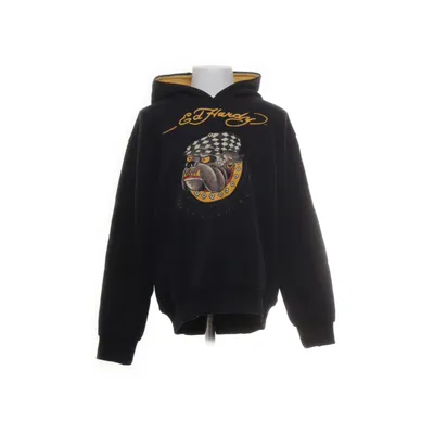Huvtröja (Svart, Flerfärgad) från Ed Hardy Bomull