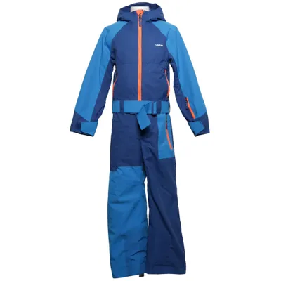 Outdoor overalls  (Blå, Orange) fra Wedze Polyamid, Polyester