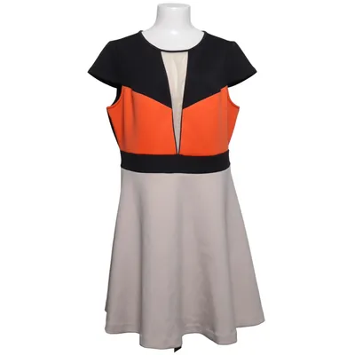 Robe (Noir, Orange, Beige) de Definitions Élasthane, Polyester