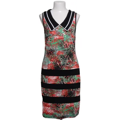 Kleid (Schwarz, Rot, Grün) von 101 Idees Elasthan, Viskose