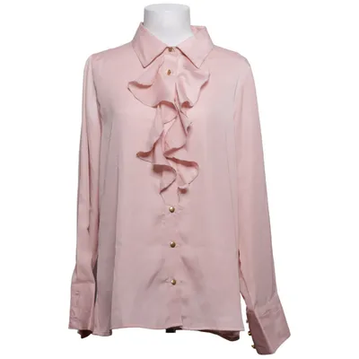 Blus (Rosa) från Gaspar Polyester, Silke