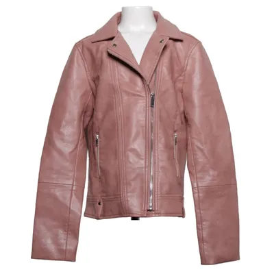 Bikerjack (Roze) van Mango Kids Katoen, Polyester, Polyurethaan, Viscose