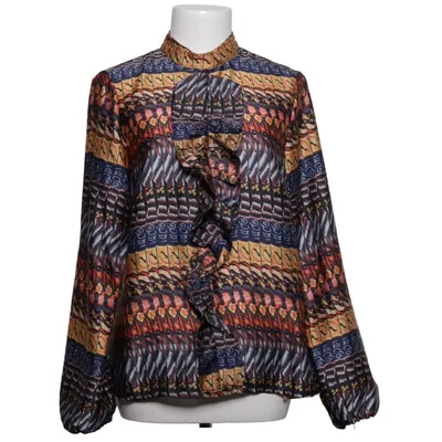 Blouse (Bleu, Jaune, Multicolore) de Mrs. Foxworthy Polyester