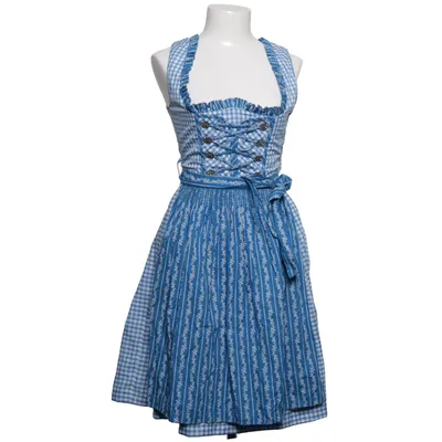 Dirndl (Blå, Vit) från Almenrausch Bomull, Polyester