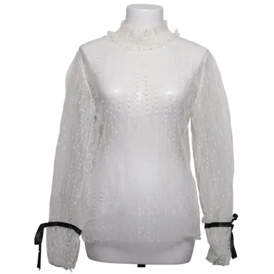 Blouse (Blanc, Noir) de Luzabelle