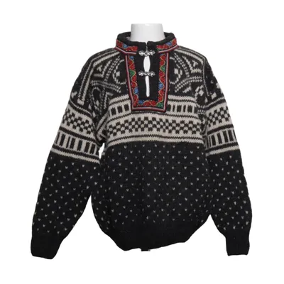 Lusekofte (Gray, White, Multicolored) from Wrangler Wool