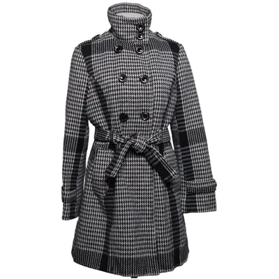 Jas (Zwart, Wit) van Amparo Acryl, Polyester, Wol