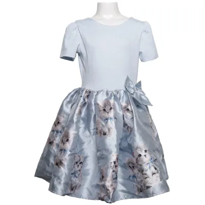 Robe (Bleu, Multicolore) de H&M Polyester, Viscose, Élasthane