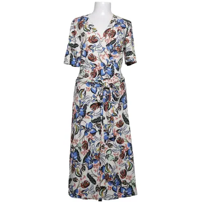 Robe portefeuille (Blanc, Multicolore) de Miss Clarity Élasthane, Viscose
