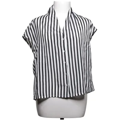 Top (Black, White) from Rules by Mary Polyester