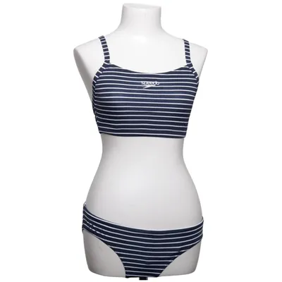 Badedragt (Blå, Hvid) fra Speedo Polybutylen, Polyester