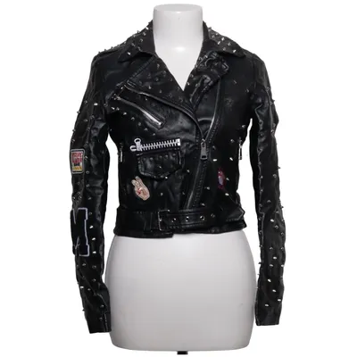 Veste de motard (Noir) de Osley Polyester, Polyuréthane, Viscose