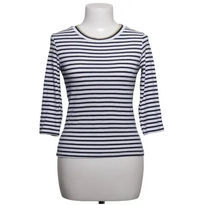 T-shirt à manches longues (Bleu, Blanc) de Stradivarius Basics