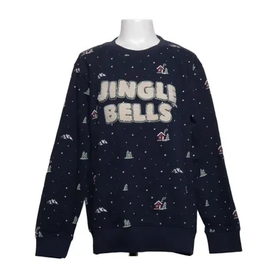 Julesweater (Blå, Flerfarvet) fra Vertbaudet Bomuld, Polyester