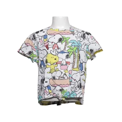 T-shirt (Vit, Flerfärgad) från Zara x Peanuts Bomull