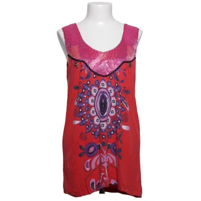 Robe (Rouge, Multicolore) de Custo Barcelona Polyester, Tencel