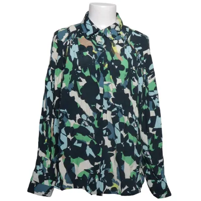 Bluse (Blå, Grøn, Hvid, Flerfarvet) fra Fransa Viscose