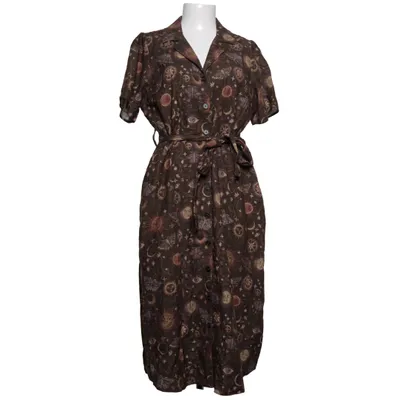 Shirt dress (Brown, Multicolored) from Disturbia Cotton, Polyester, Viscose