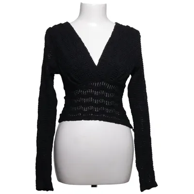 Strickpullover (Schwarz) von Vera & Lucy Baumwolle, Elasthan, Polyamid