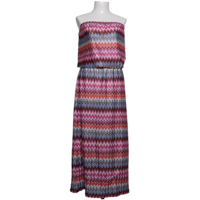 Robe longue (Rose, Multicolore) de Kiwi Polyester